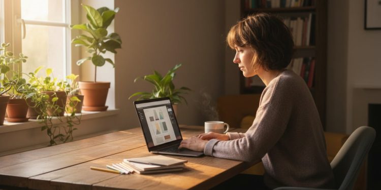 Les comptes de Céline, auto-entrepreneuse à Nantes : comment elle gagne 2 100 € nets par mois