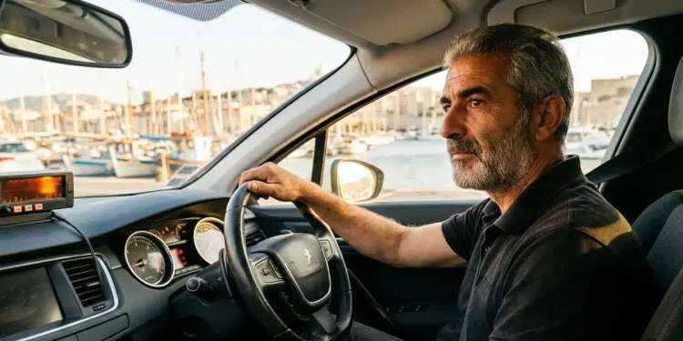 Les revenus détaillés de Mounir, chauffeur de taxi à Marseille : un salaire net de 2 320 € par mois